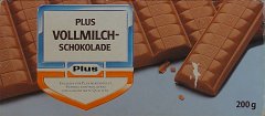 Plus vollmilch-schokolade